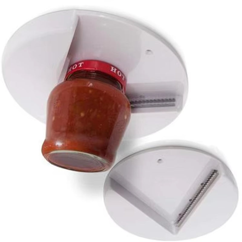Under Table Can Opener, Jar Opener, round Can Opener, Kitchen Cabinet, under Lid, Bottle Opener, Gadget
