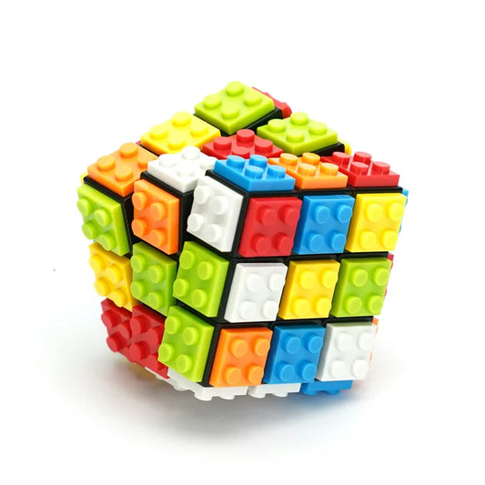 Building Blocks Cube 3X3X3 Puzzle Cube Detachable Professional Magic Cube 3X3 Blocks Cube Educational Toys Gifts Diy Cube